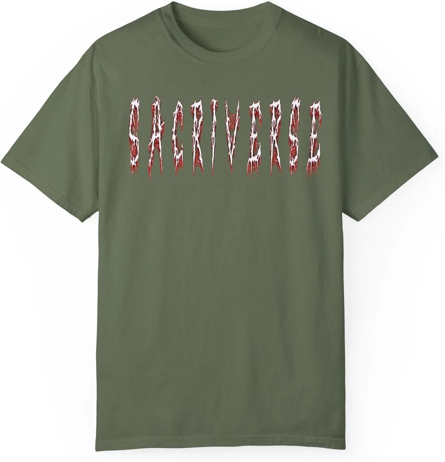 Женская футболка с принтом Reaper Comfort Colors, Sage — фото 2