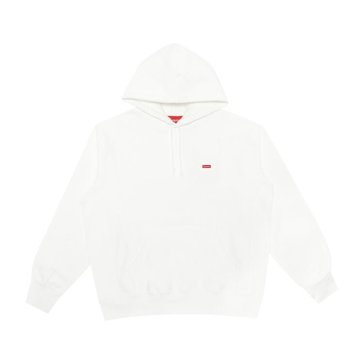 

Толстовка Supreme Small Box Hooded Sweatshirt 'White', белый