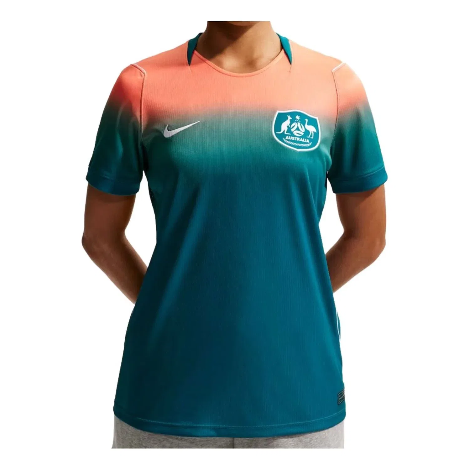 Женская футболка Nike Australia 2026 Stadium Away Dri-FIT Replica Jersey, мультиколор