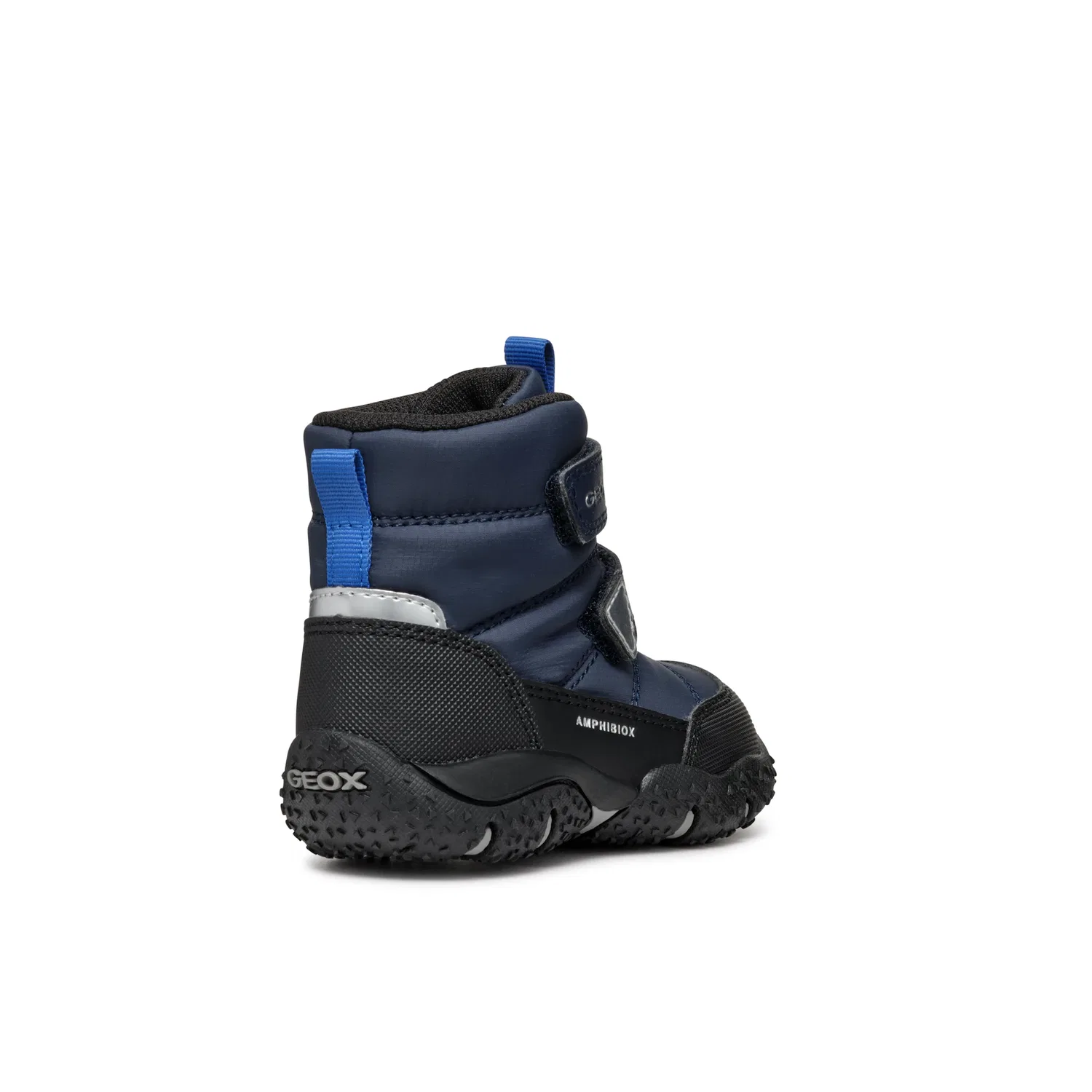 Детские зимние ботинки с Warmfutter Geox, Navy/Royal Blue — фото 3
