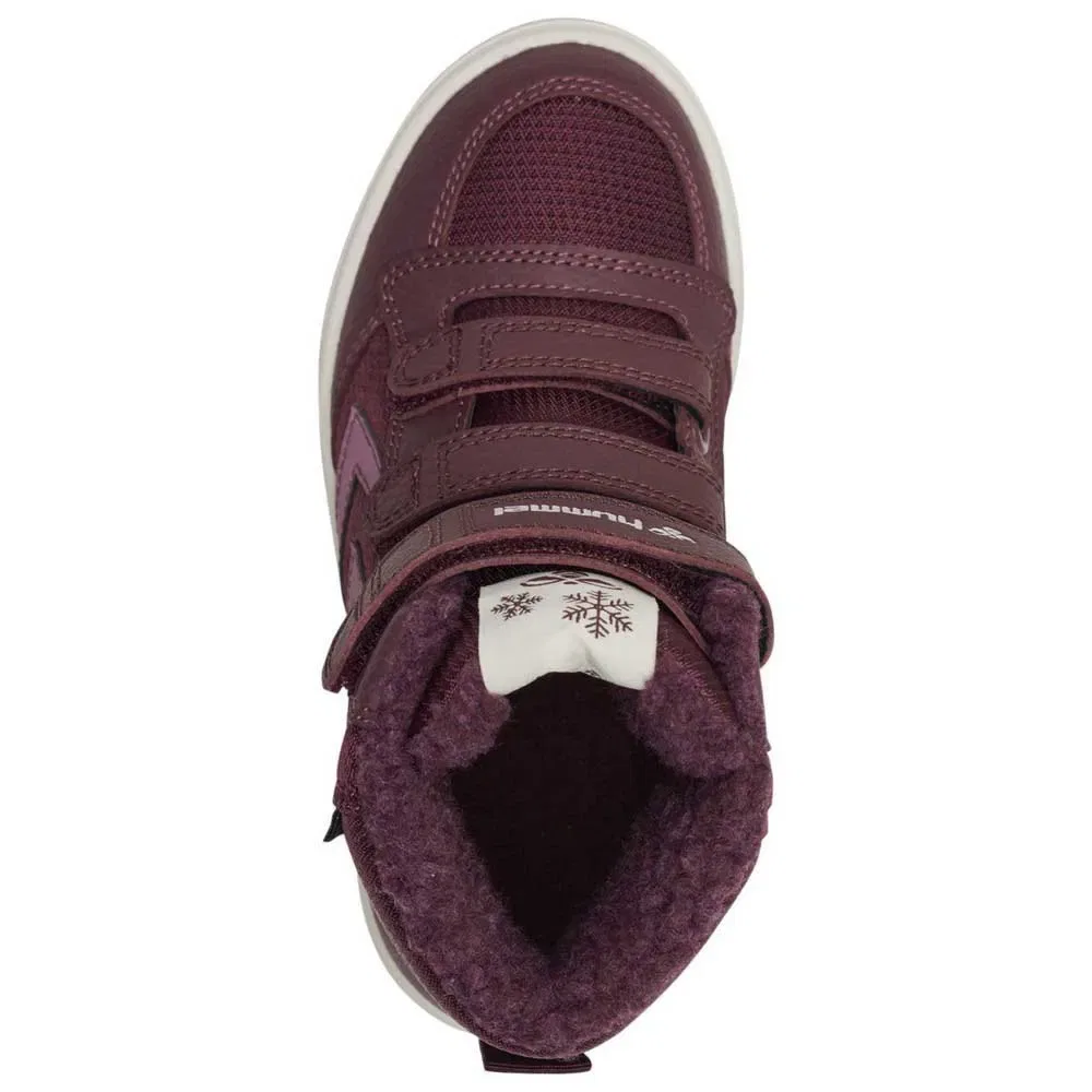 Детские ботинки для девочек водонепроницаемые Stadil Super Poly Recycled Tex Hummel, Purple — фото 4