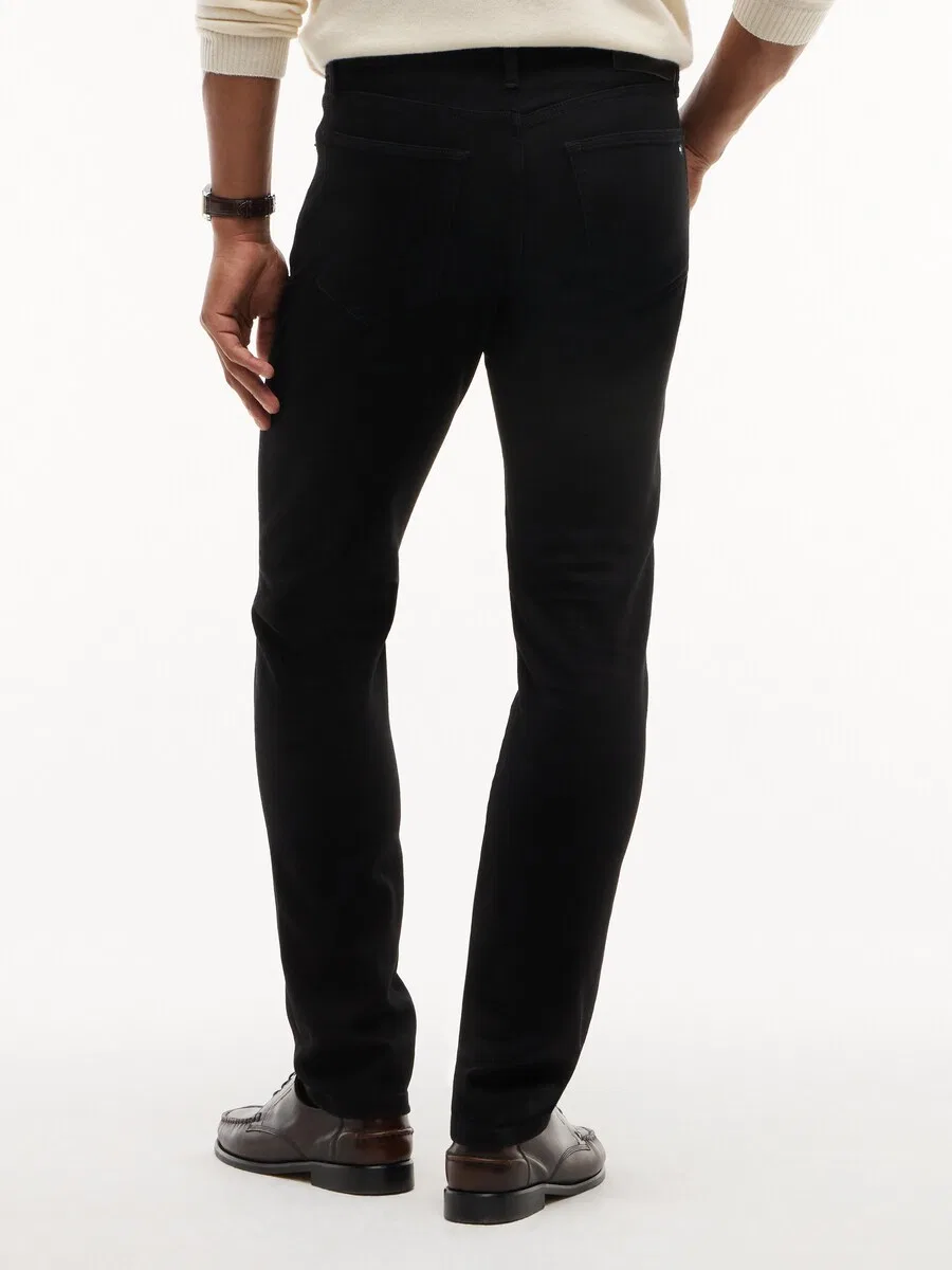 Джинсы TOMMY HILFIGER Regular Jeans 'Carlo' черного цвета — фото 4