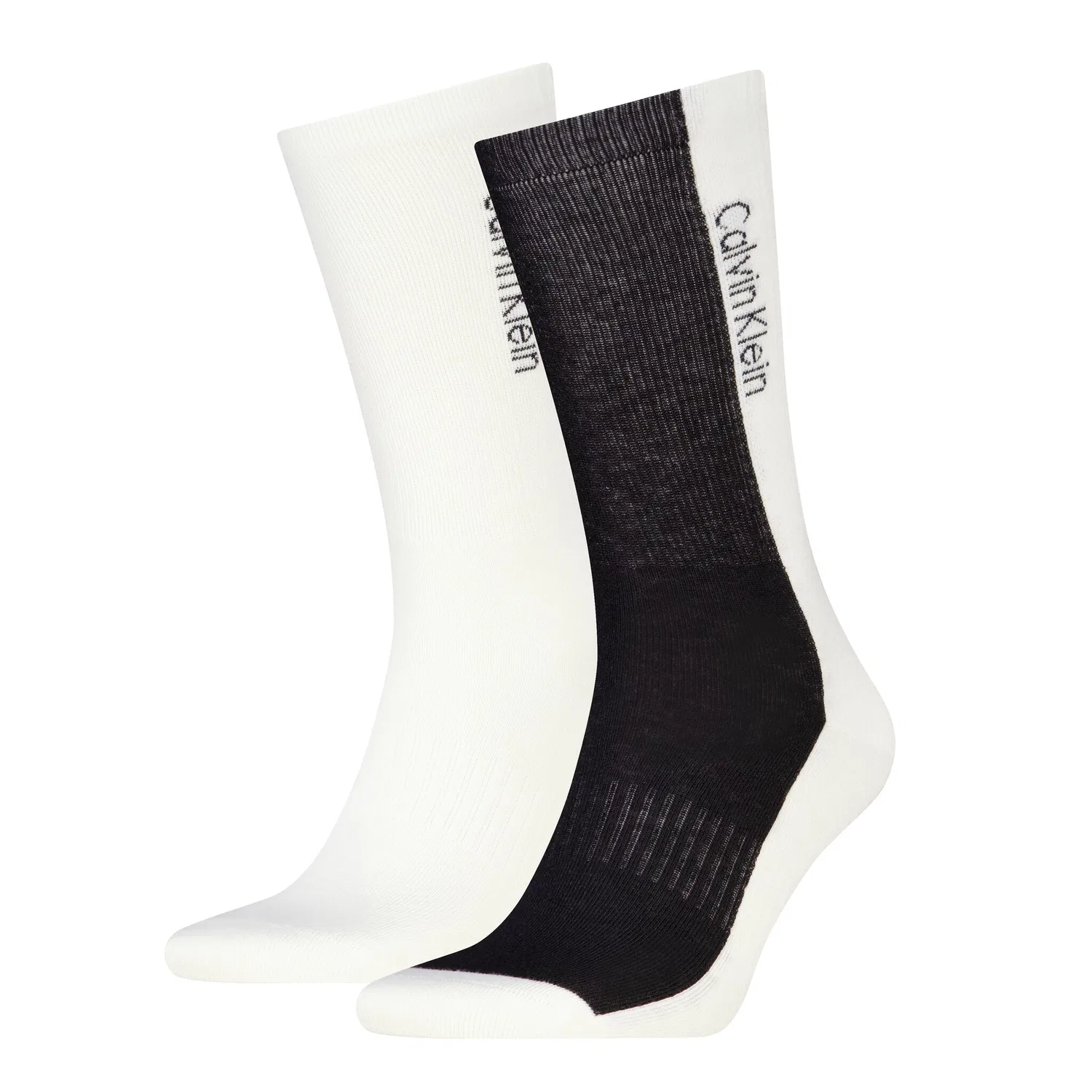Мужские спортивные носки с Coolmax Calvin Klein, Black/White