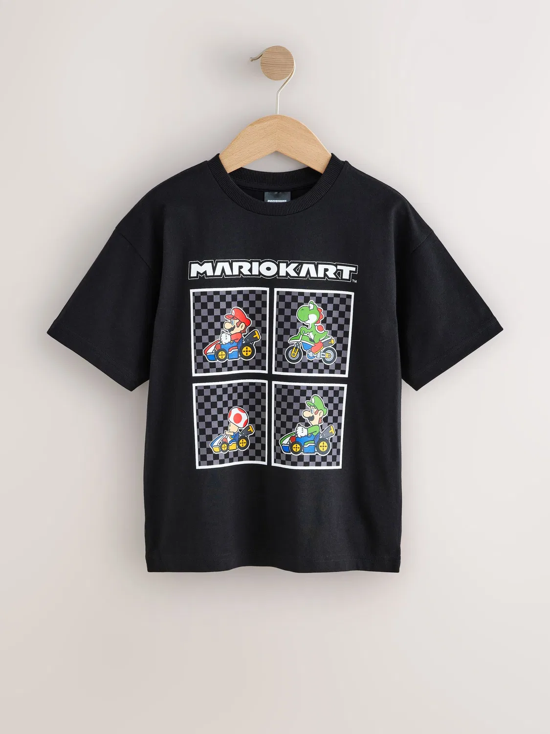 Футболка с принтом Mario Next, черный