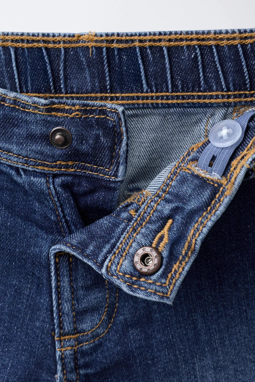 Морские джинсы ZARA, Mid-blue — фото 3