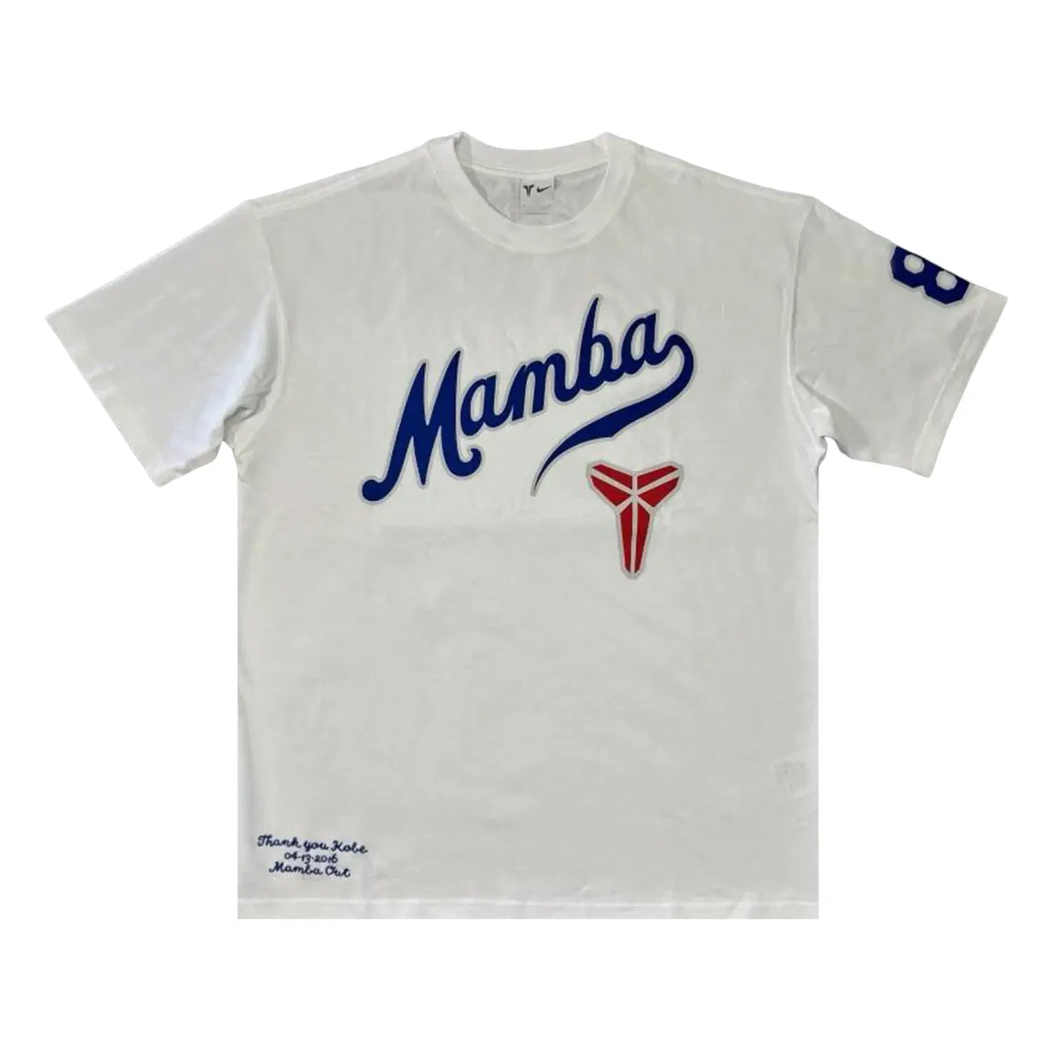 Футболка с коротким рукавом Nike Kobe Dodgers Mamba M90, белый