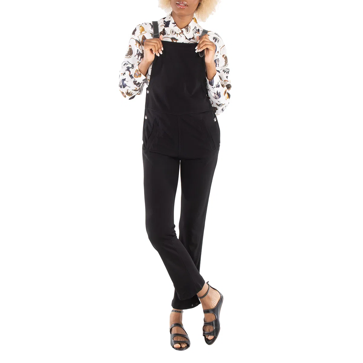 Комплект женский Burberry Ladies Black Overalls, Black