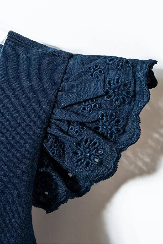 Детское платье для девочек без рукавов U.S. Polo Assn., Navy Blue — фото 3