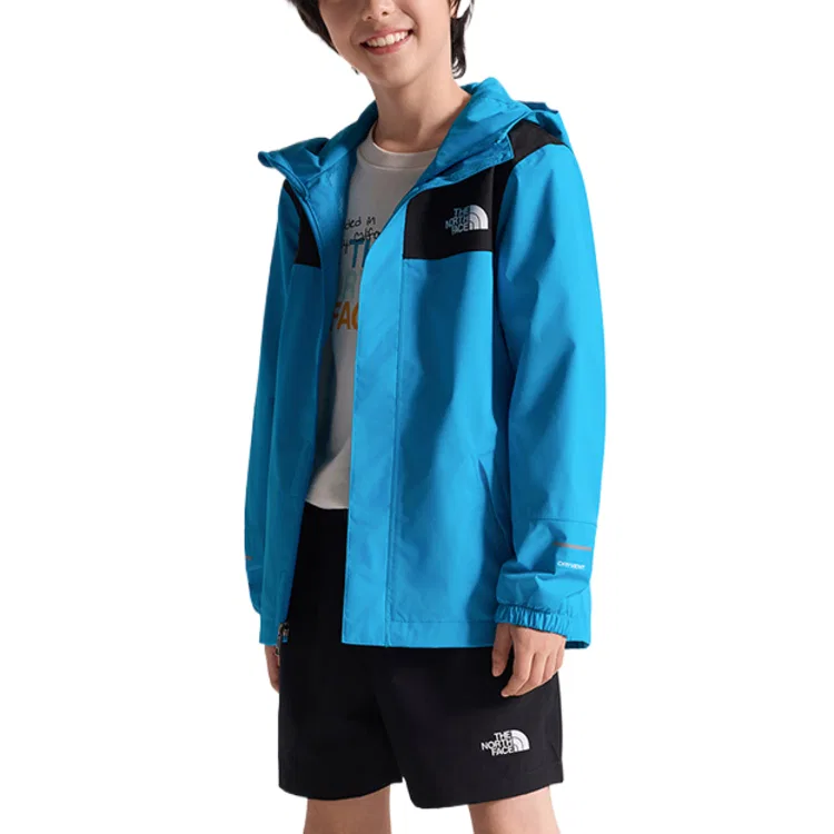 Детская ветровка с капюшоном Polar Sea Blue THE NORTH FACE — фото 3