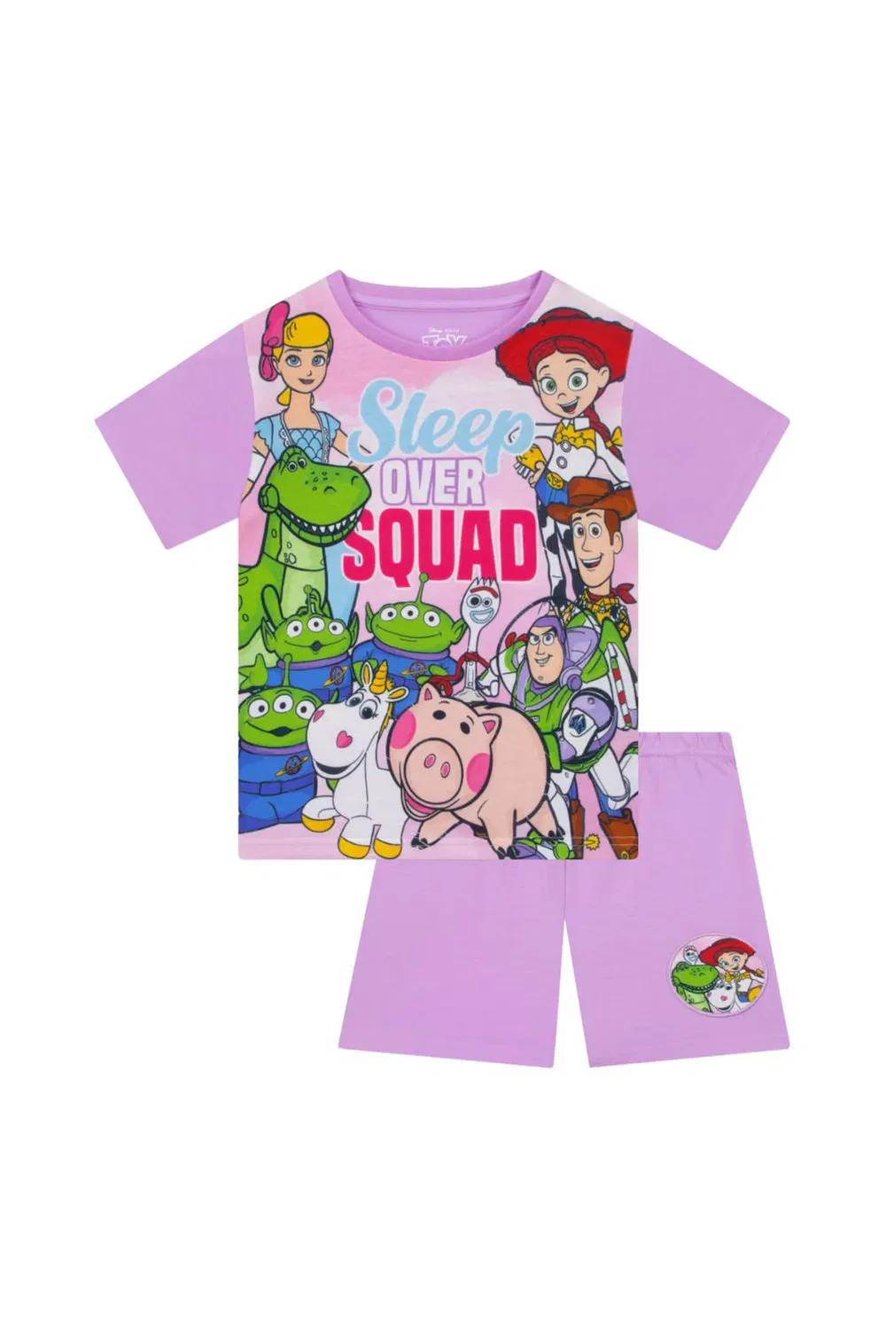 Пижама короткая с принтом Sleep Over Squad Toy Story, Purple