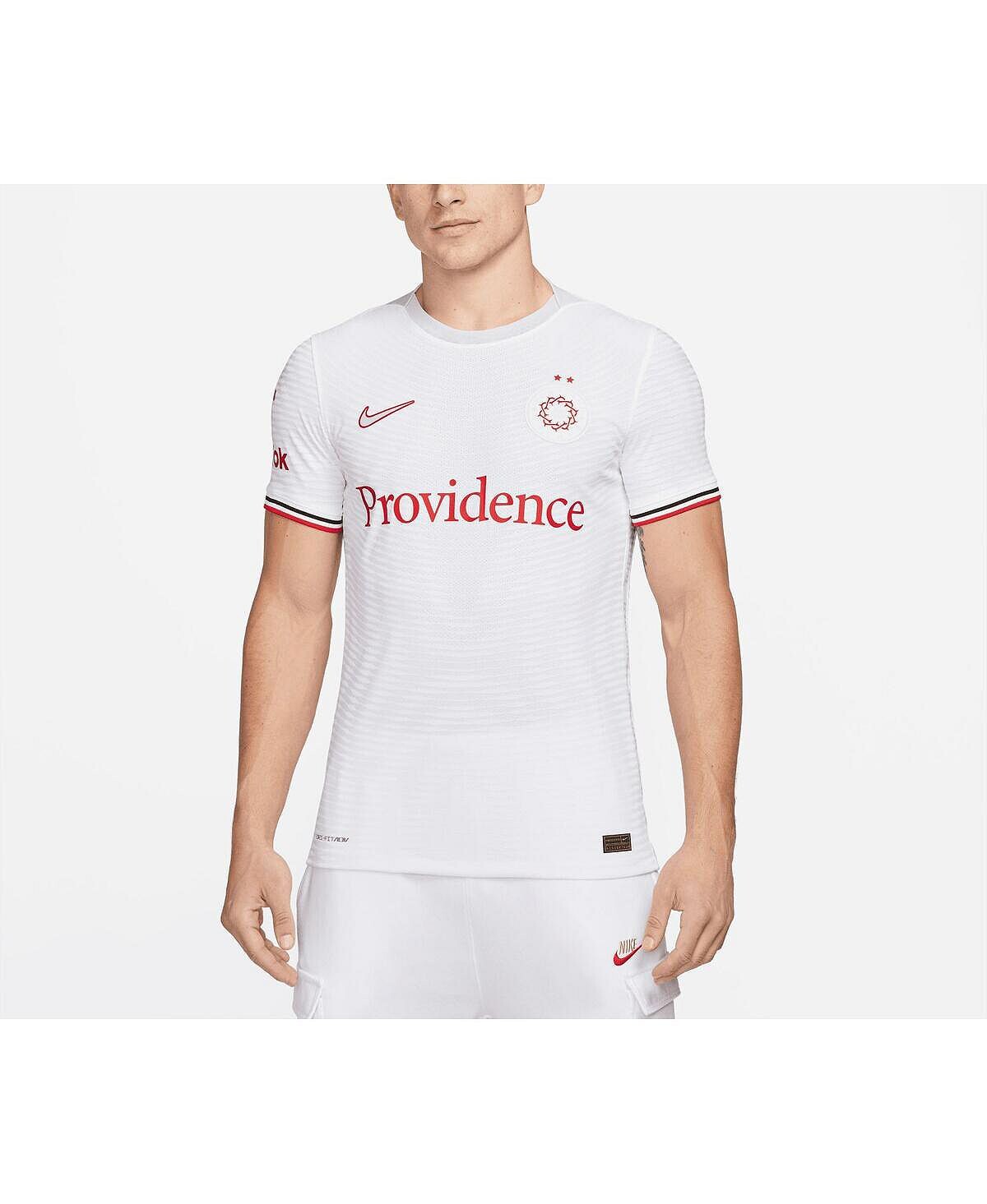 

Мужская белая футболка portland thorns fc 2022 authentic team Nike, белый