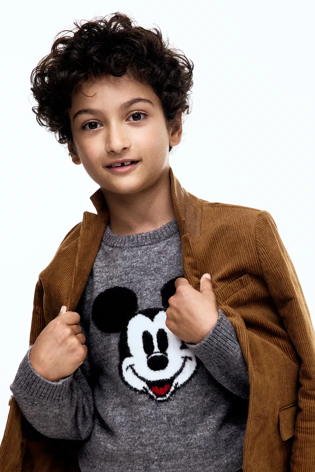 Однобортный жакет H&M, Braun — фото 2