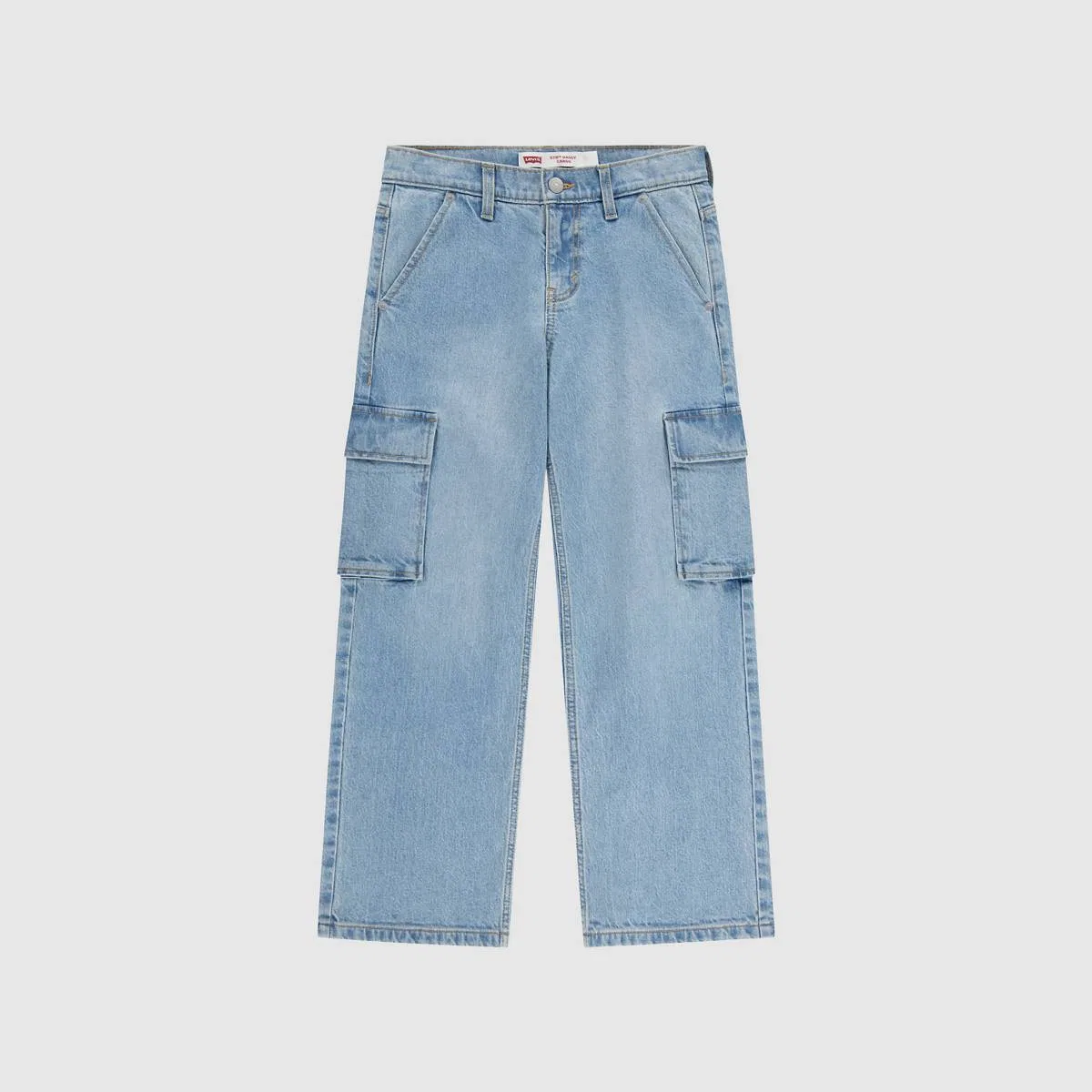 широкие джинсы-карго 578 для мальчиков 8-20 лет Levi's, Alanis - Blue