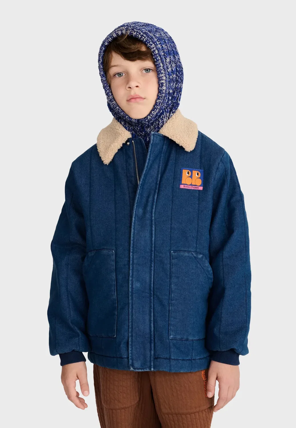 Booo bo choses унисекс - пуховая куртка Bobo Choses, Dark Blue Denim