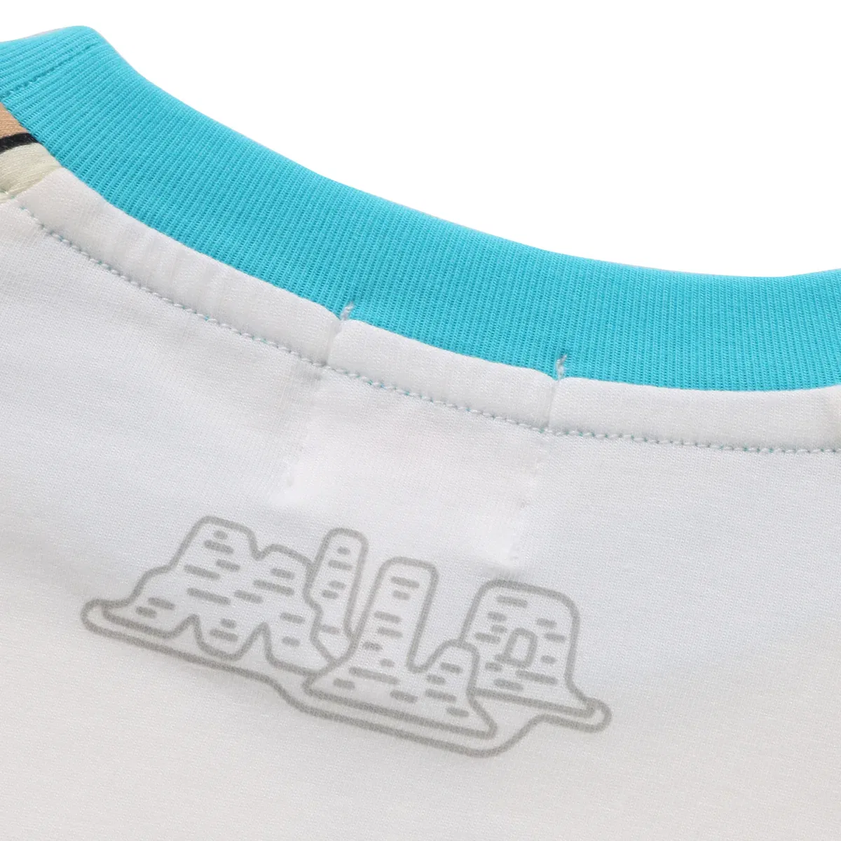 Детская футболка с принтом Milo Western A BATHING APE, Blue — фото 4
