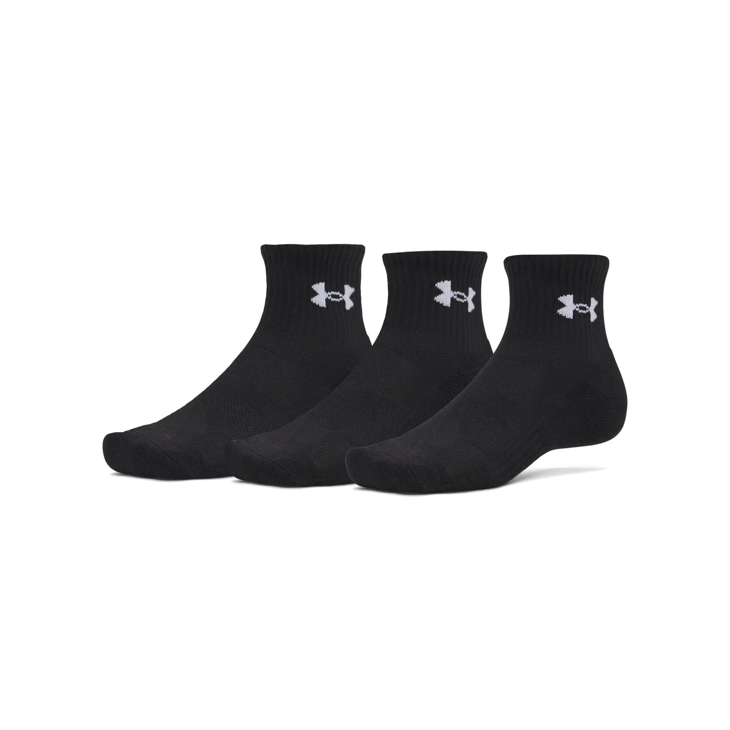 Детские носки Performance Cotton с брендом Under Armour, Цвет: Schwarz Weiss Schwarz