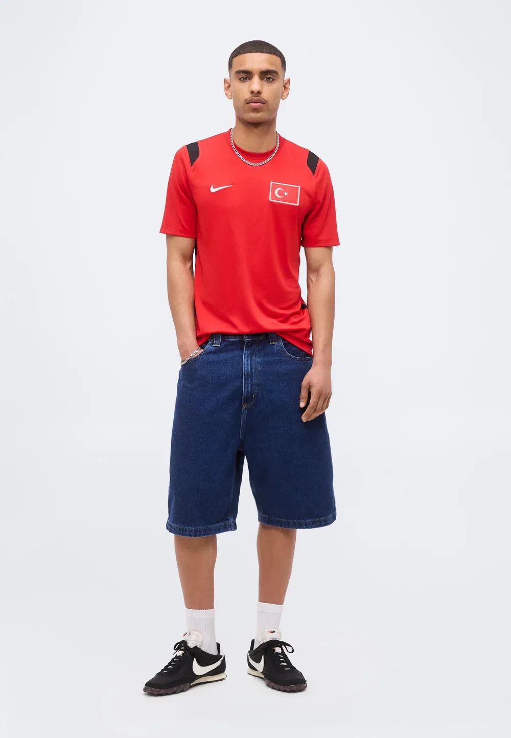 Мужская форма национальной сборной Турции Nike Performance, Red/Black/White — фото 2