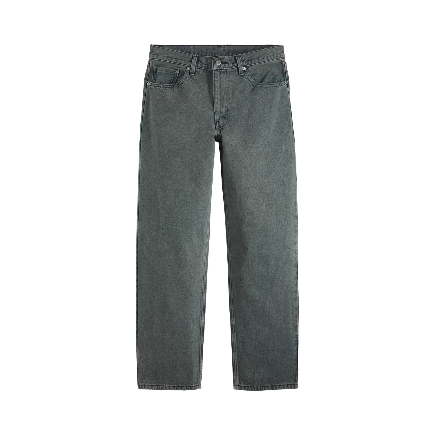 Джинсы прямого кроя, серо-зеленые, Levis
