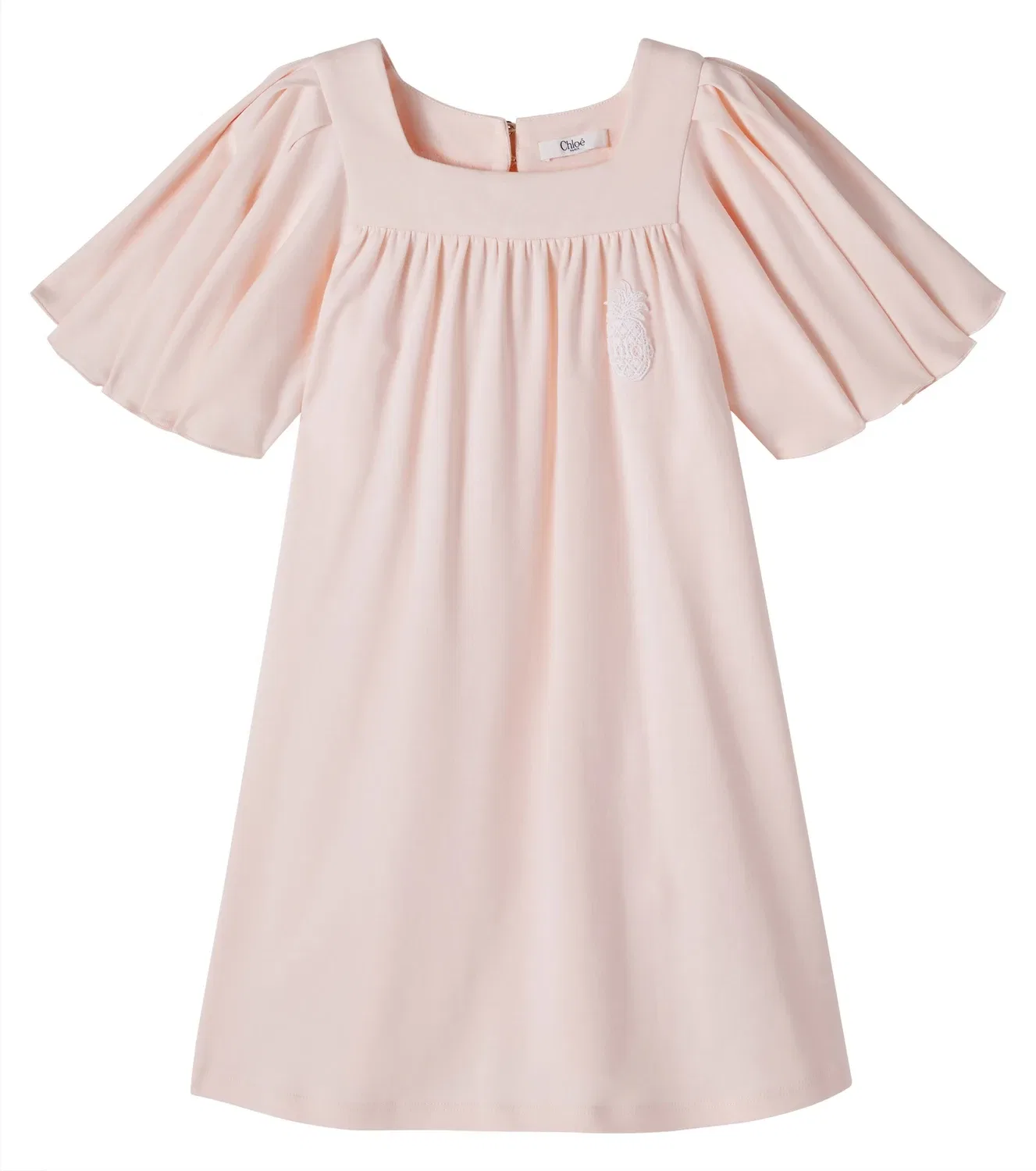Нарядное платье хлопковое Chloé Kids, Petal Pink