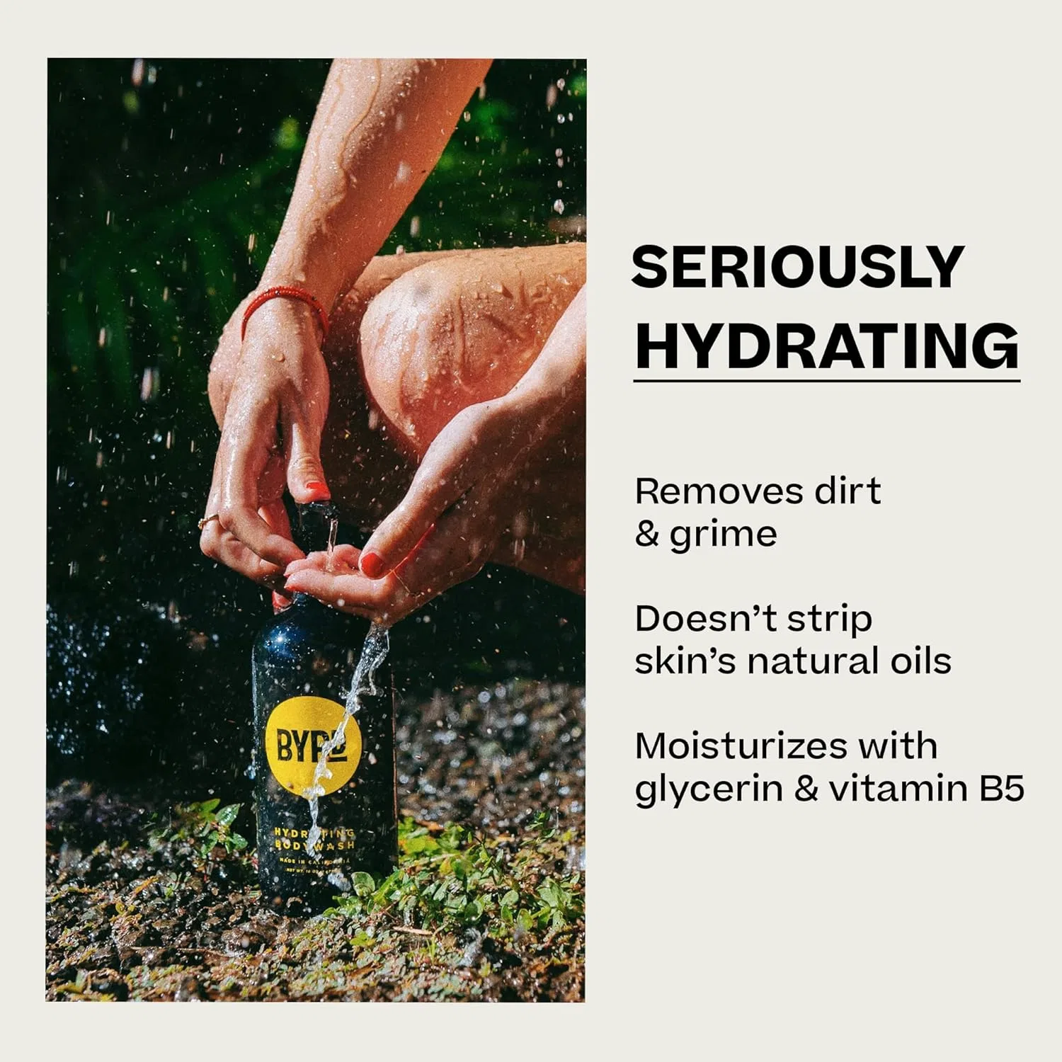 Гель для душа Hydrating Body Wash Tropical Coconut BYRD, 473 мл Byrd Hairdo Products — фото 2