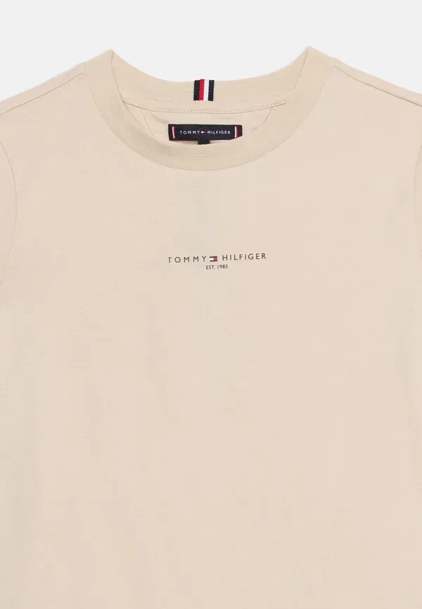 Брюки из хлопка Tommy Hilfiger, бежевый — фото 4