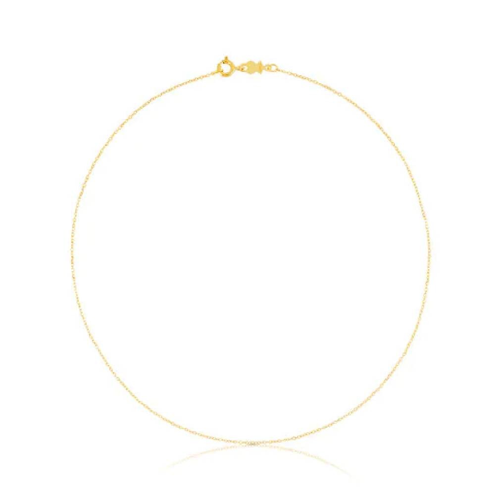 

Колье Tous Chain With Small Rings 40 cm, золото