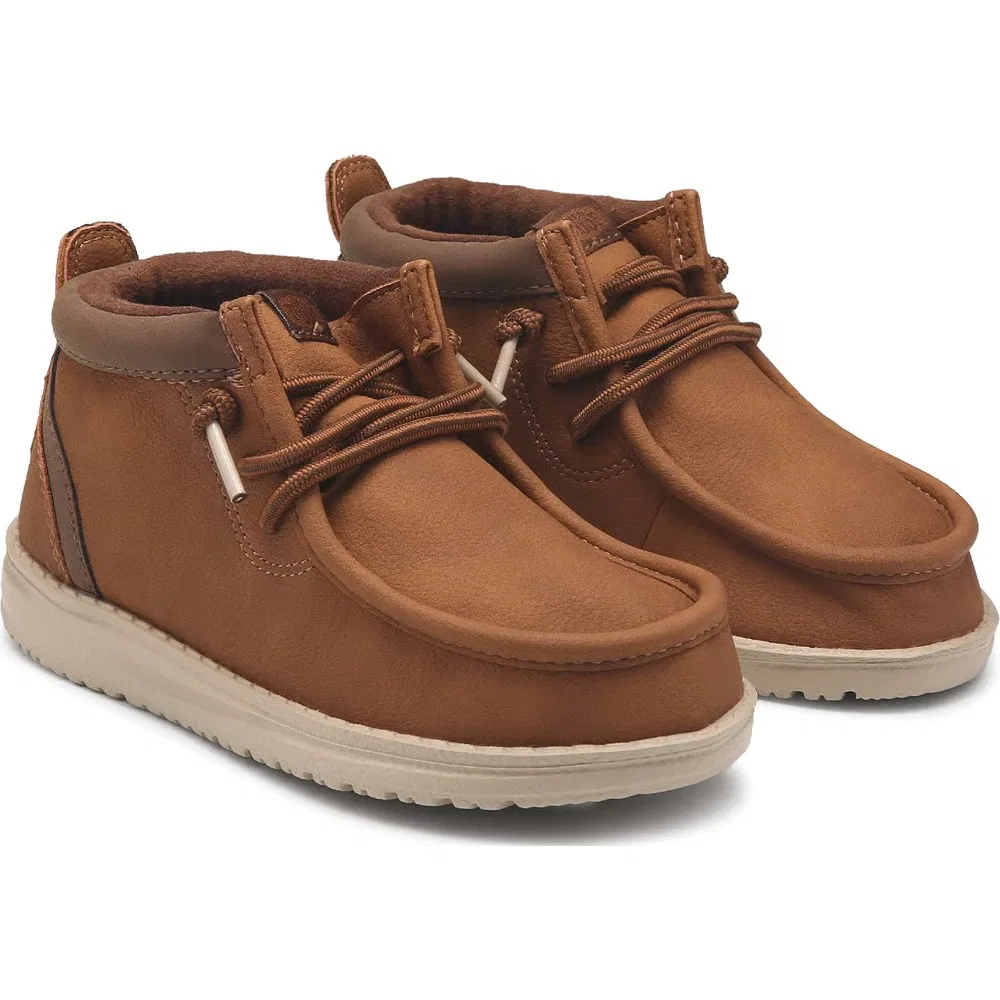 Детские ботинки Wally средней высоты Heydude, Brown