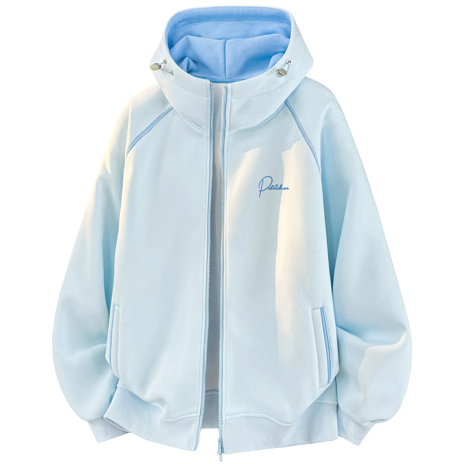 Детский свитшот с капюшоном Misty Blue WARRIOR