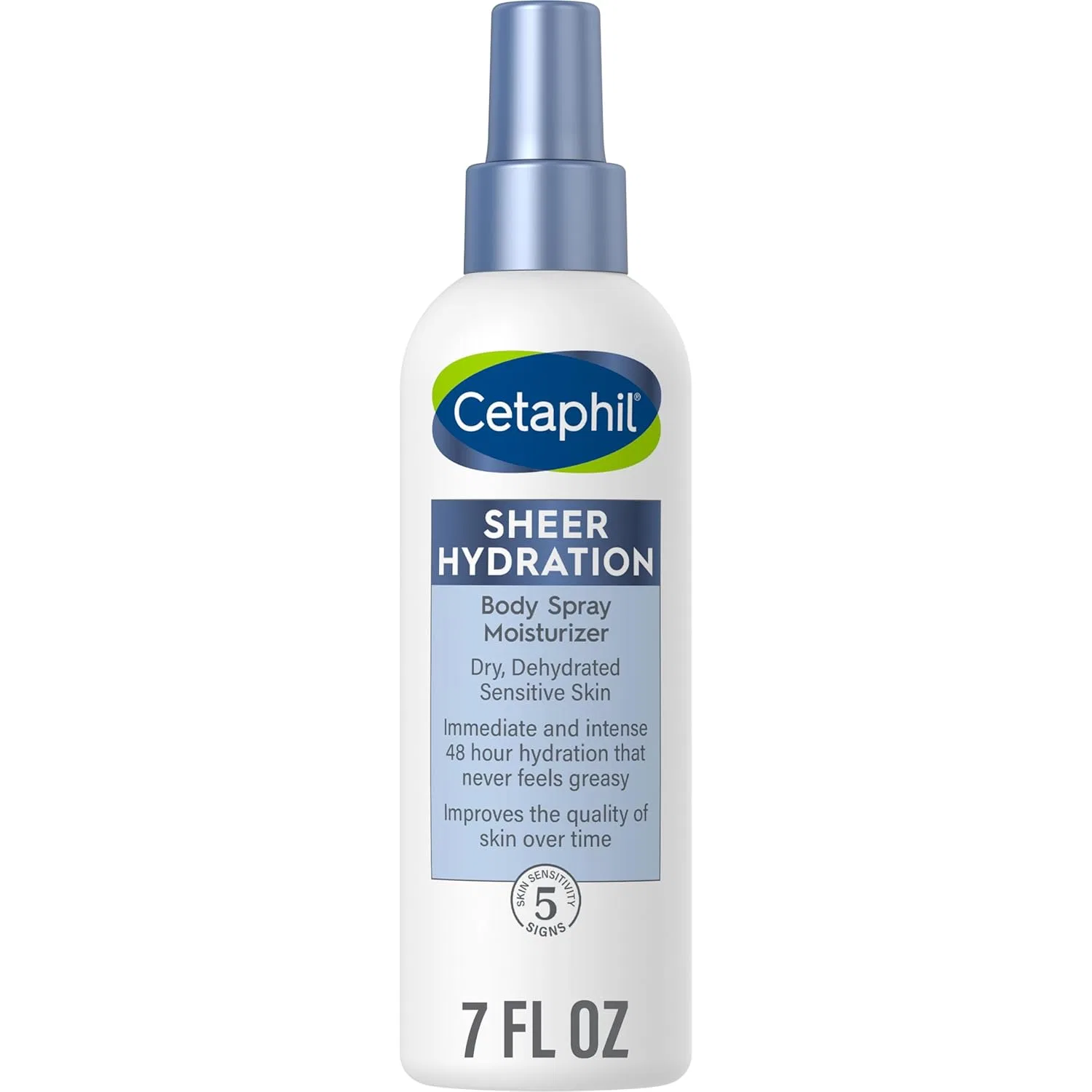 Увлажняющий спрей для тела Cetaphil Sheer Hydration Fragrance Free, 207 мл