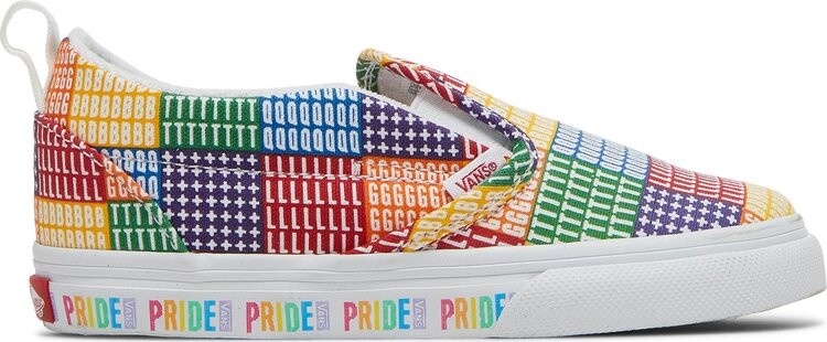 

Кеды Vans Classic Slip-On Toddler Pride, разноцветный