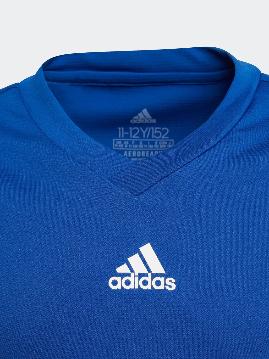 Футболка длинный рукав Team Base adidas, ярко-синий — фото 3