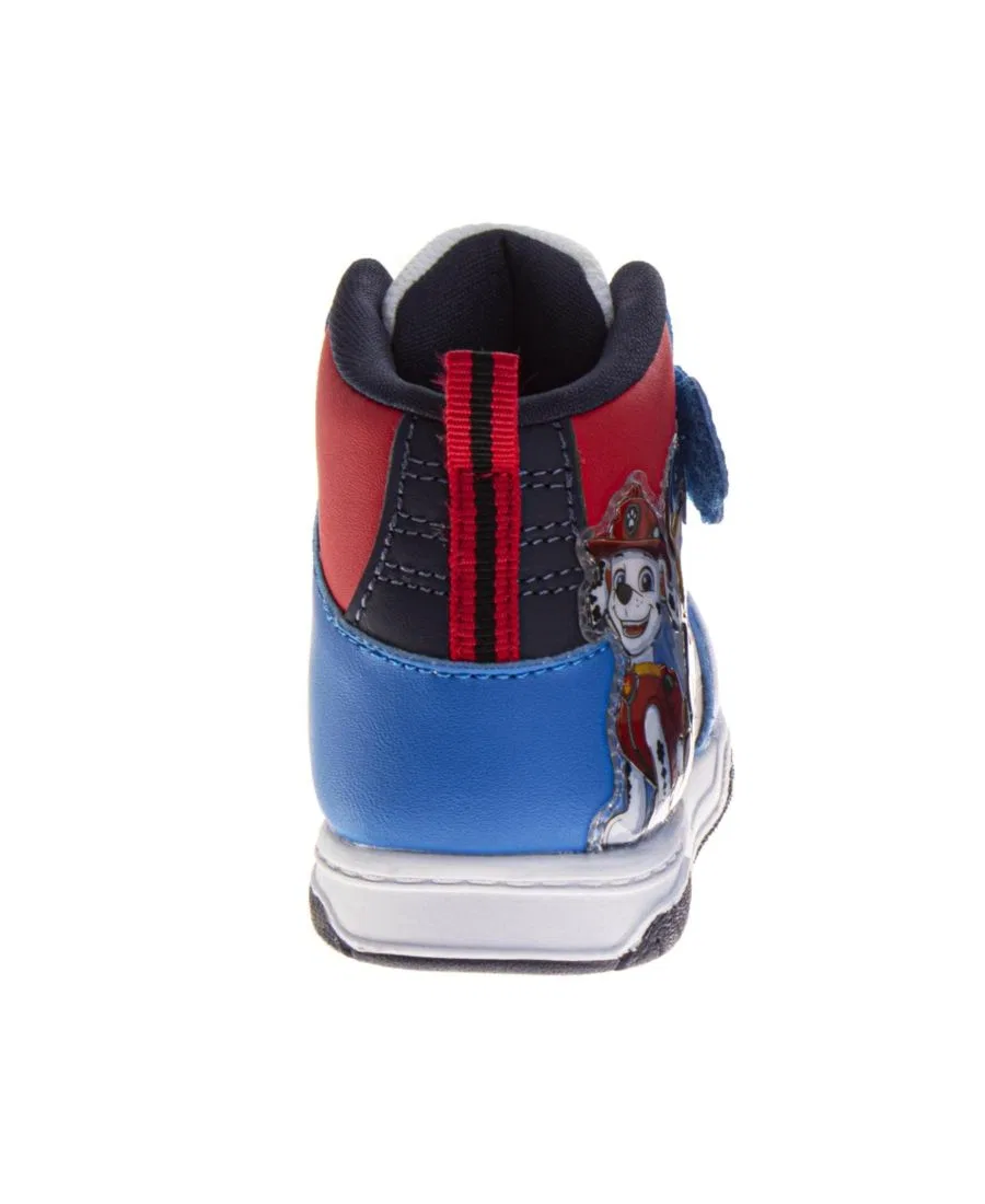 Высокие кроссовки с героями PAW Patrol Chase и Marshall Nickelodeon, Blue — фото 3