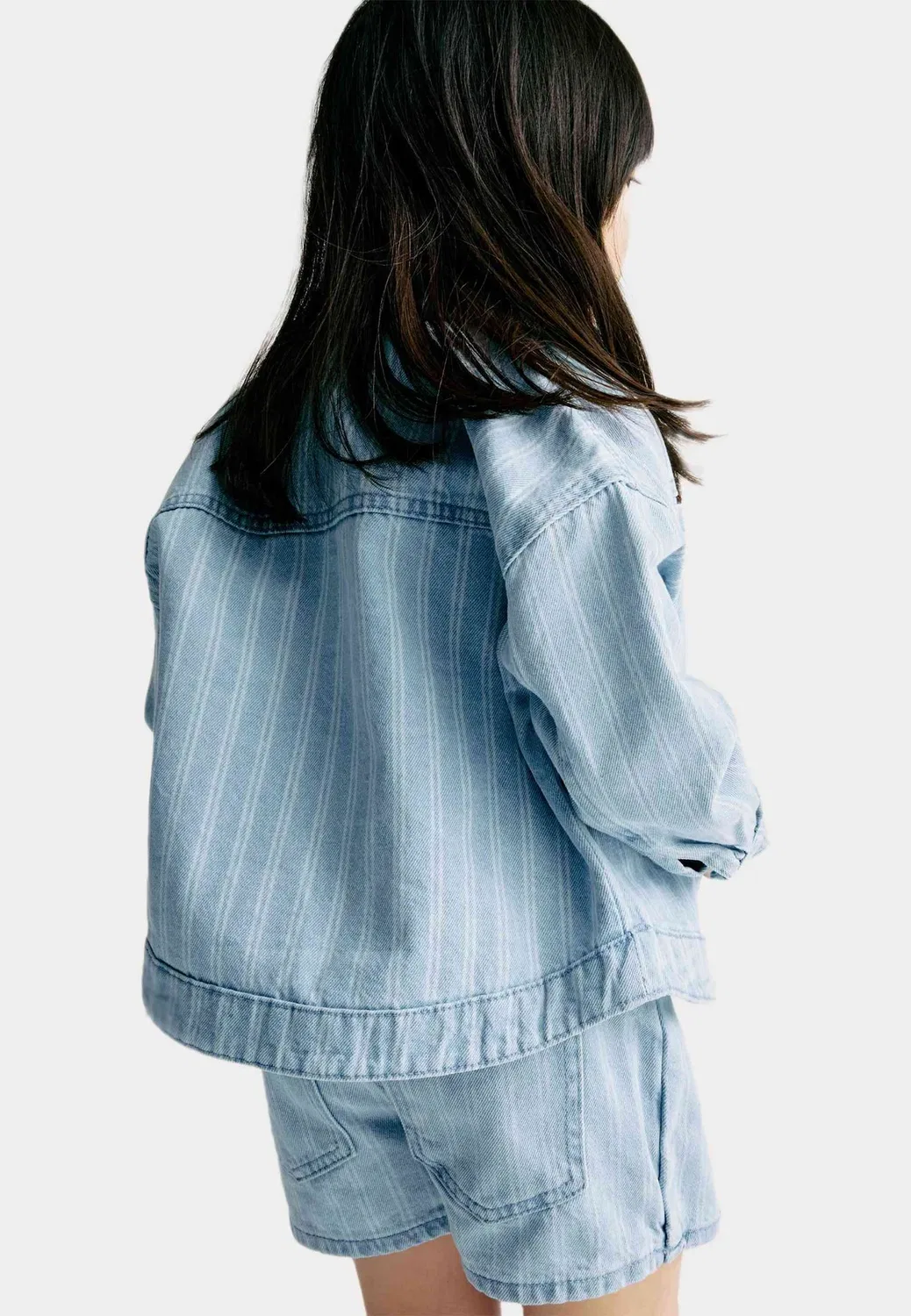 Джинсовая куртка Marks & Spencer, Blue Mix — фото 3