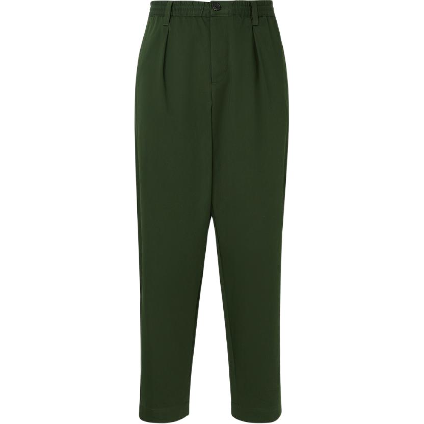 

MARNI Повседневные брюки мужские Green Moderate Tapered
