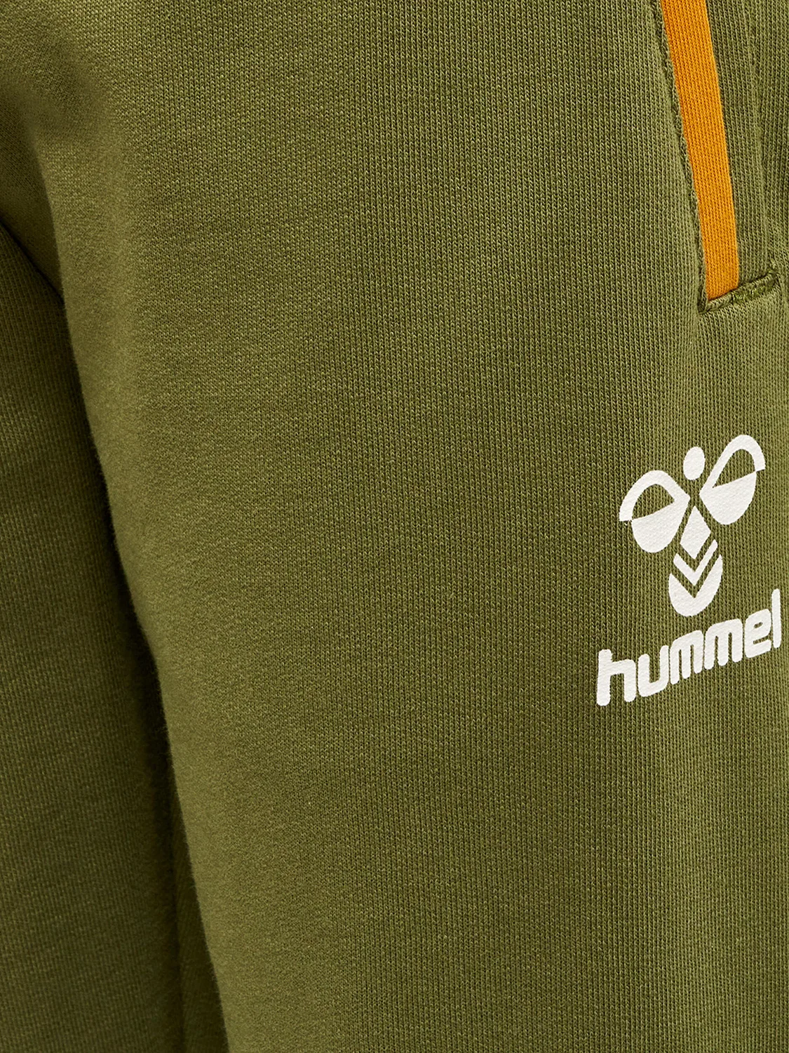 Детские спортивные штаны с эластичным поясом Hmlcloud Hummel, Olivgrun Grun — фото 4