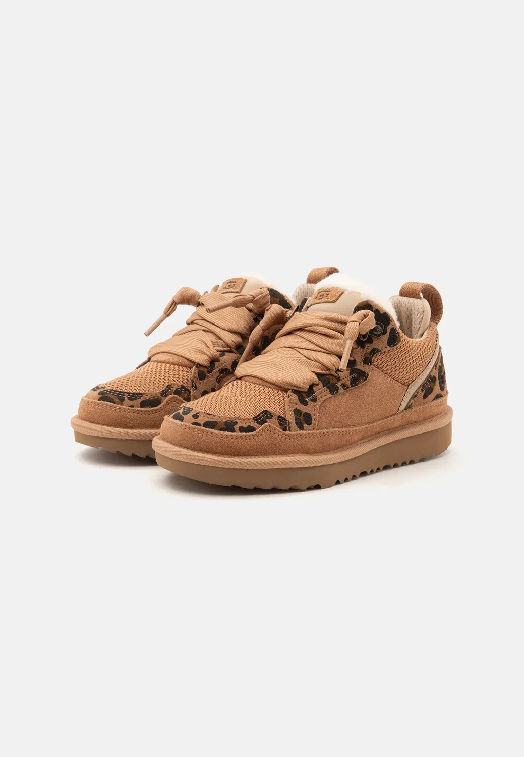 Кроссовки Lowmel в пятнистую расцветку унисекс Ugg, Tan — фото 2
