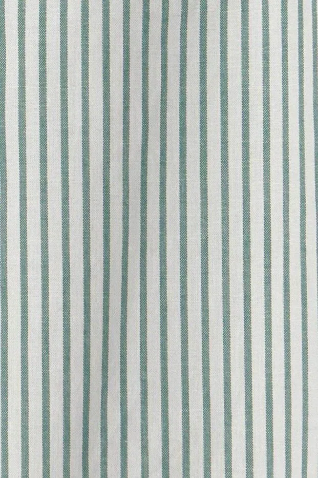 Детский комбинезон для мальчиков с коротким рукавом в полоску Carter'S, Green — фото 2
