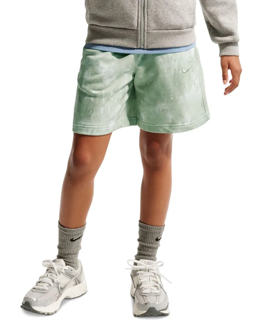 Шорты из французского футера Sportswear Club Nike, Barely Green/Steam