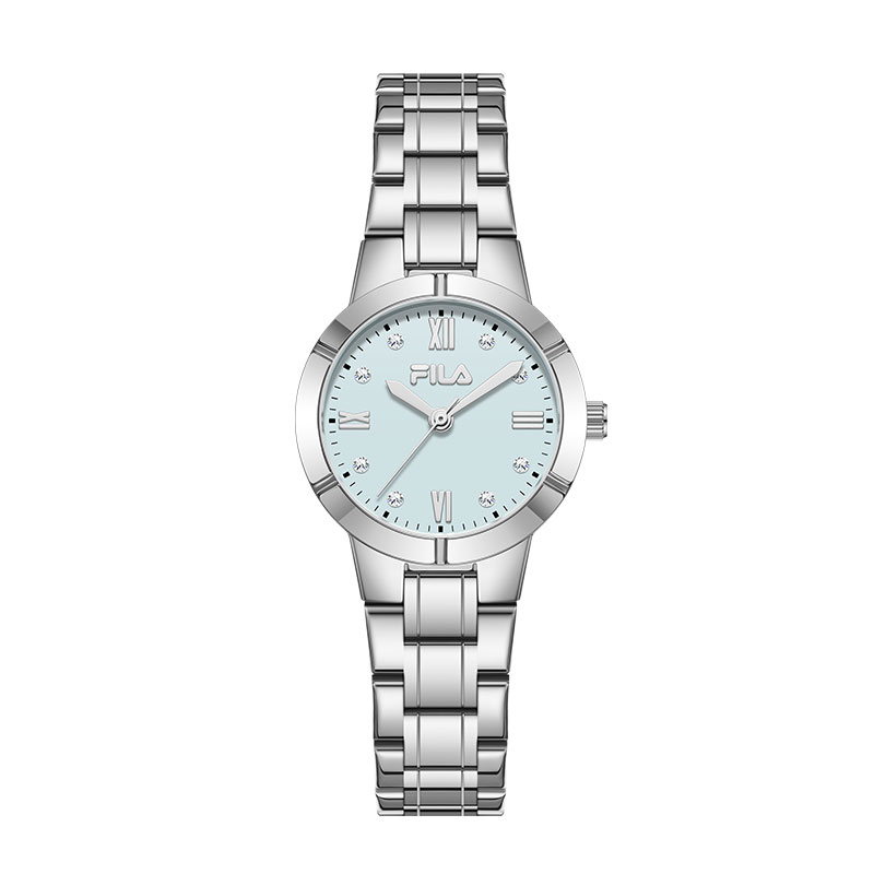 

FILA Женские часы кварцевый механизм стальной ремешок розовый циферблат