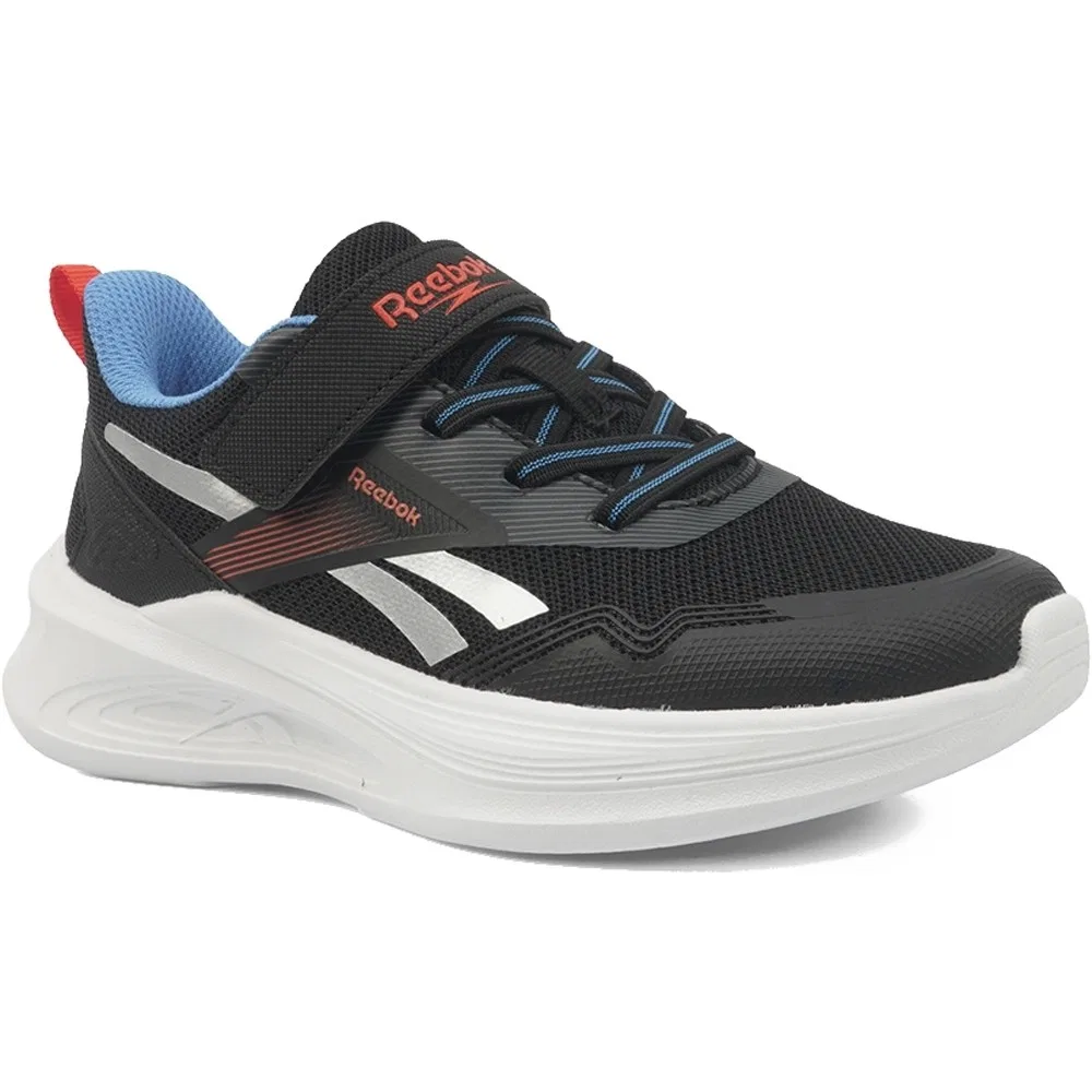 Детские кроссовки для мальчиков дышащие Anes Run Kds I, Black Reebok — фото 2
