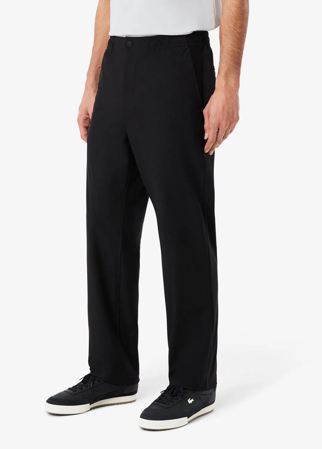 Чино Lacoste Regular Fit, black — фото 3