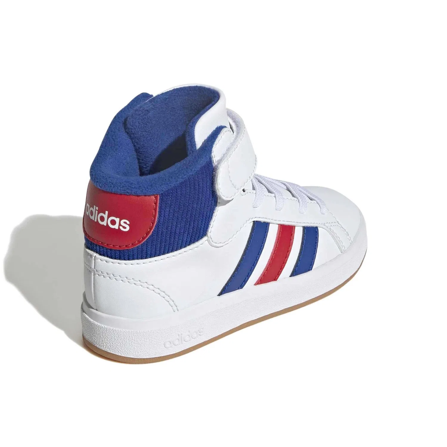 Детские кроссовки Adidas Grand Court Mid K, Цвет Bunt — фото 4