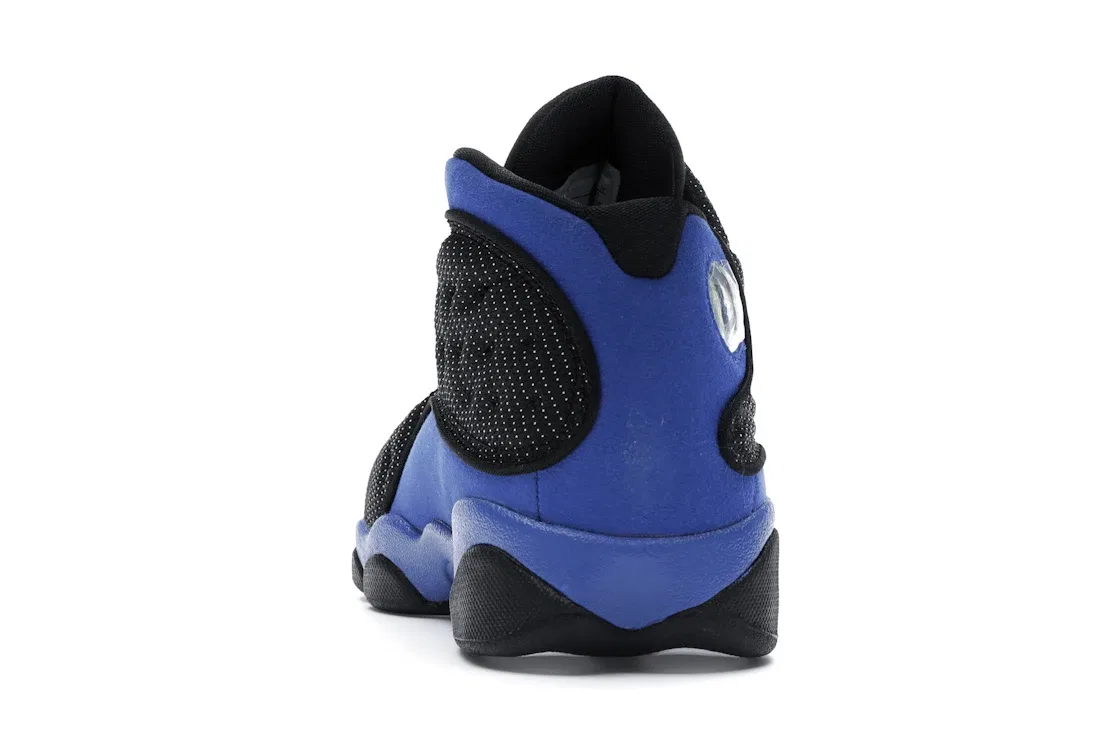Детские кроссовки Lifestyle с принтом Air Jordan 13 Retro Jordan, Black/Black-White-Hyper Royal — фото 4