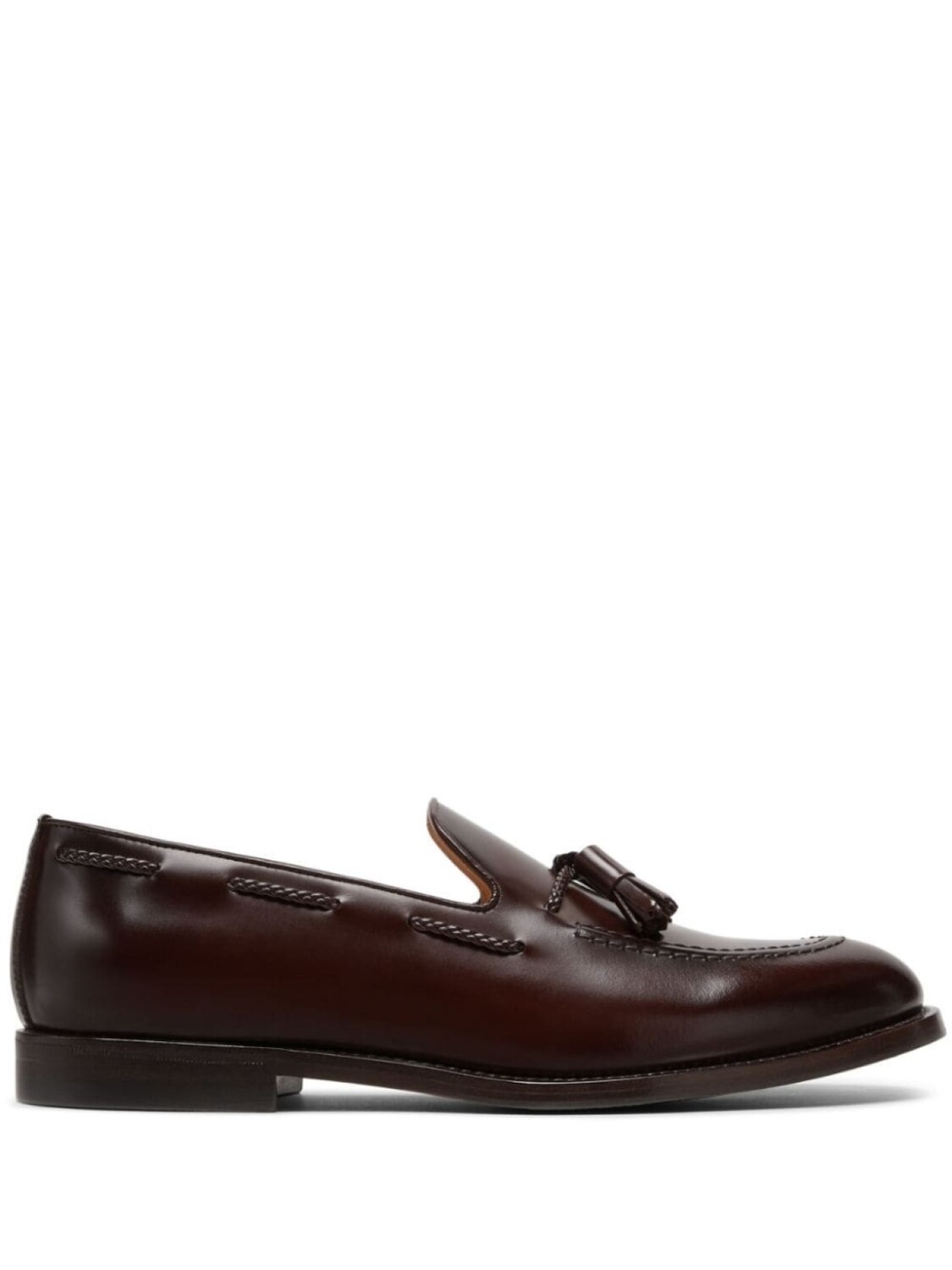 

Brunello Cucinelli мокасины с кисточками, коричневый