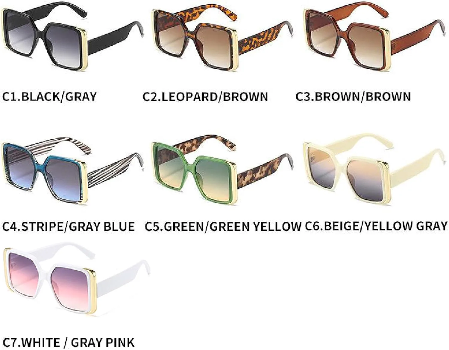 

Винтажные солнцезащитные очки в оправе для женщин и мужчин, модные ретро-очки для путешествий и вождения, защита от УФ-излучения UV400 TKKTLLT, White Purple Pink