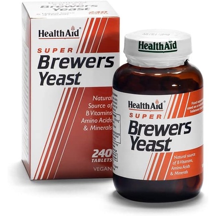 

Пивные дрожжи - 240 таблеток, 240 шт., упаковка 1 шт Healthaid