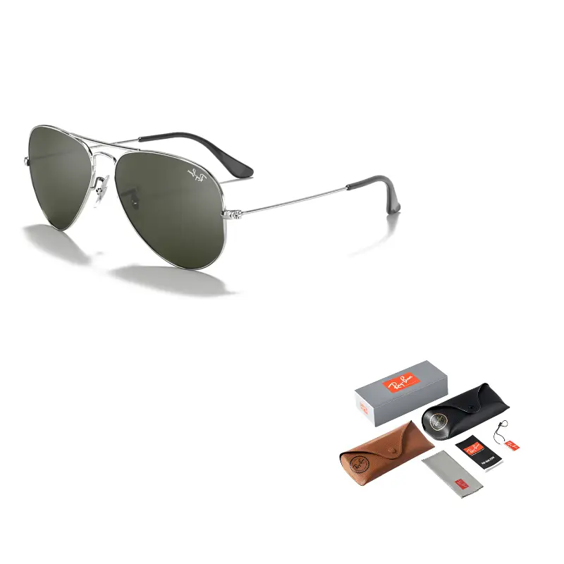 

RayBan Оправа Ray Ban Aviator для солнцезащитных очков, Black
