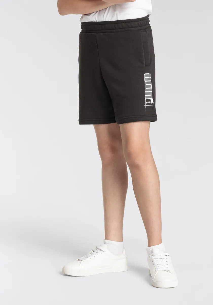 

Шорты PUMA "ESS+ LOGO LAB SHORTS TR B", черный