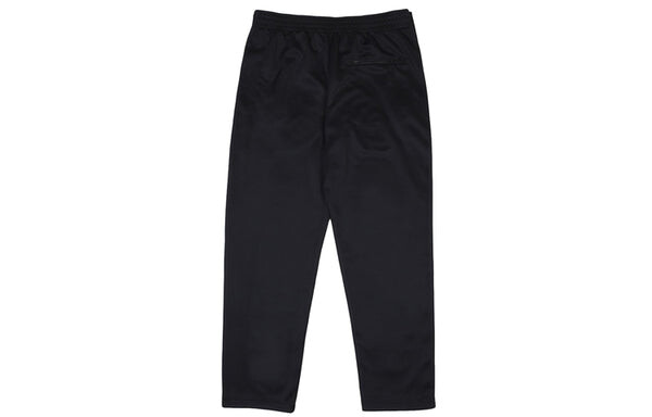 Спортивные штаны Air Jordan x CLOT Crossover Tricot Pant Straight Sports Pants US Edition Black Red, черный — фото 2