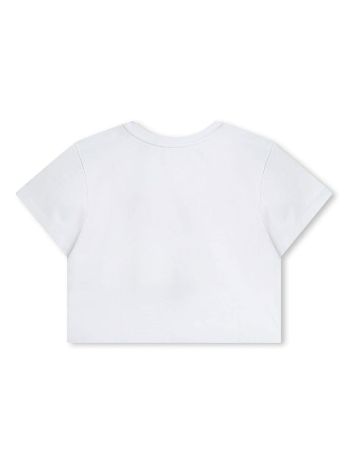Givenchy Kids футболка с вышитым логотипом, белый — фото 2